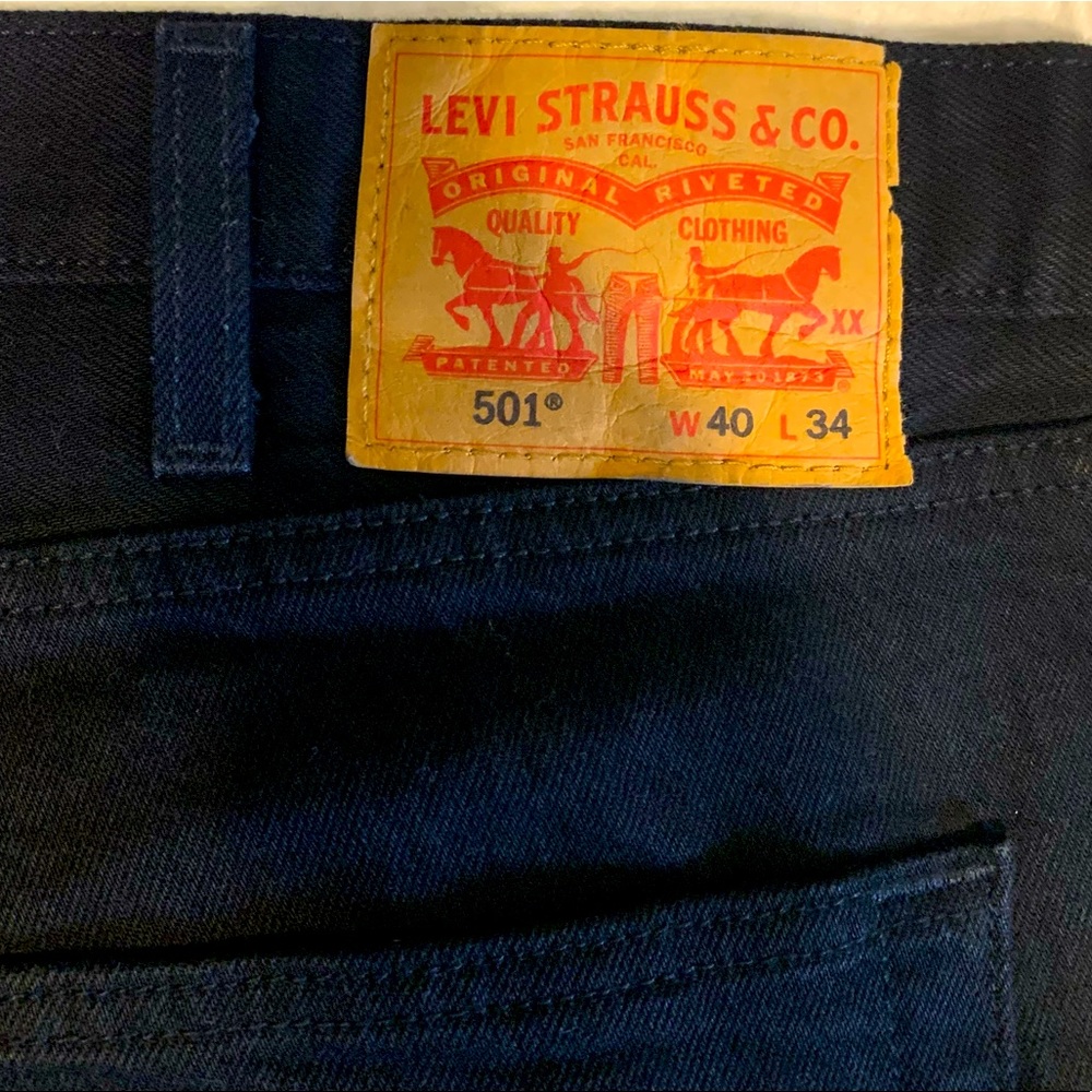 Men’s 40x34 Black Levi Jeans